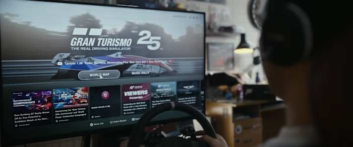 Archie Madekwe as Jann Mardenborough in Gran Turismo.